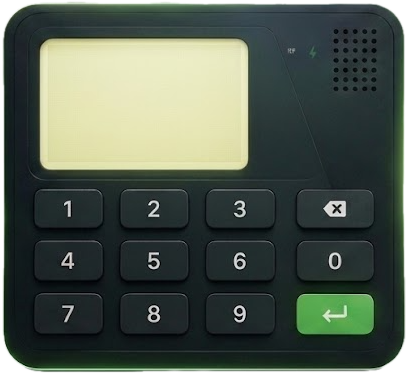 Prepaid electricity dial pad